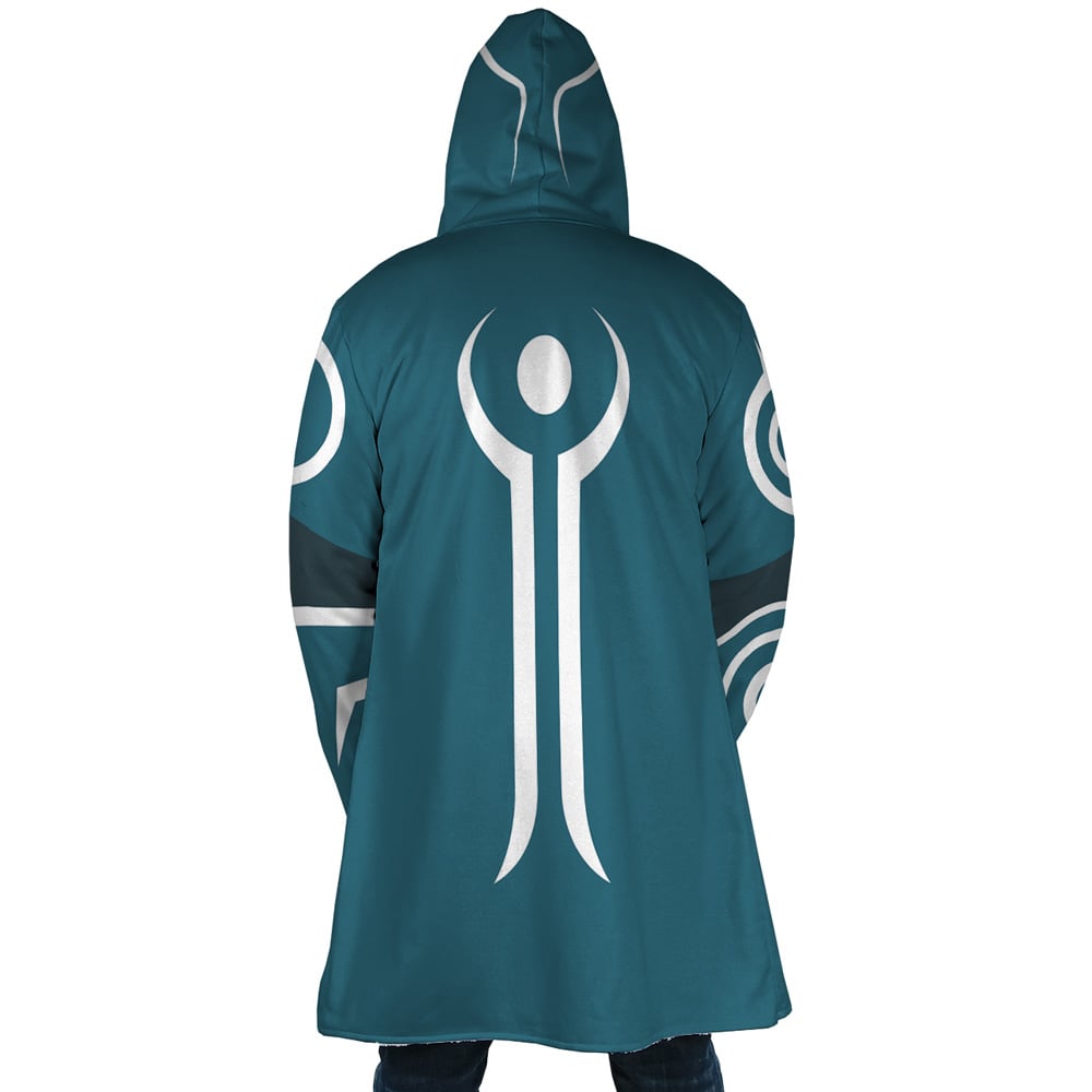 Jace Beleren Magic The Gathering Hooded Cloak Coat - L