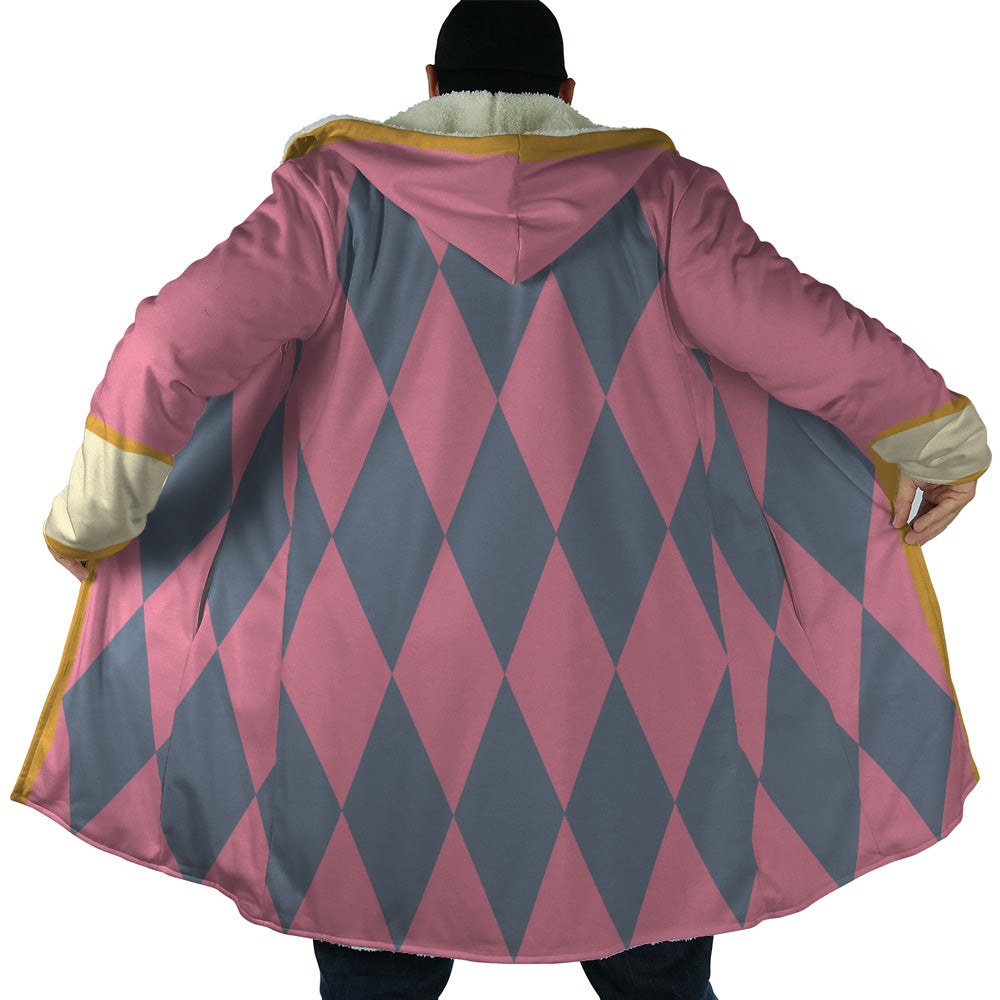 Jenkins Pendragon Howl’s Moving Castle Studio Ghibli Hooded Cloak Coat - 2XL