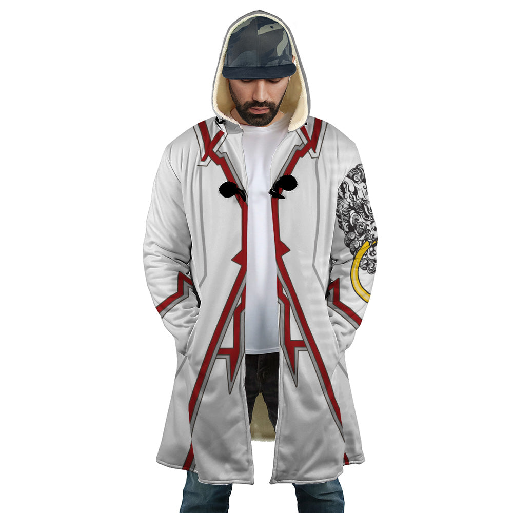 Jin Kazama Tekken Hooded Cloak Coat - S