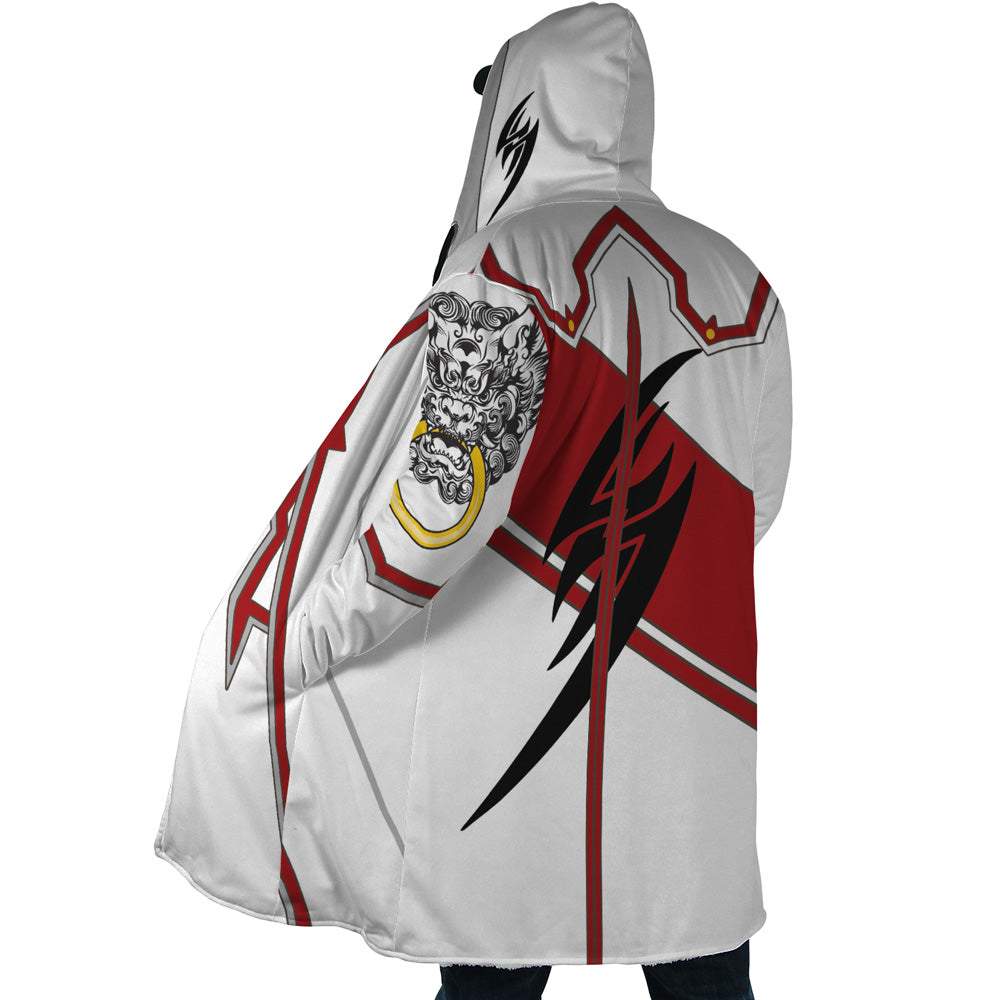 Jin Kazama Tekken Hooded Cloak Coat - L