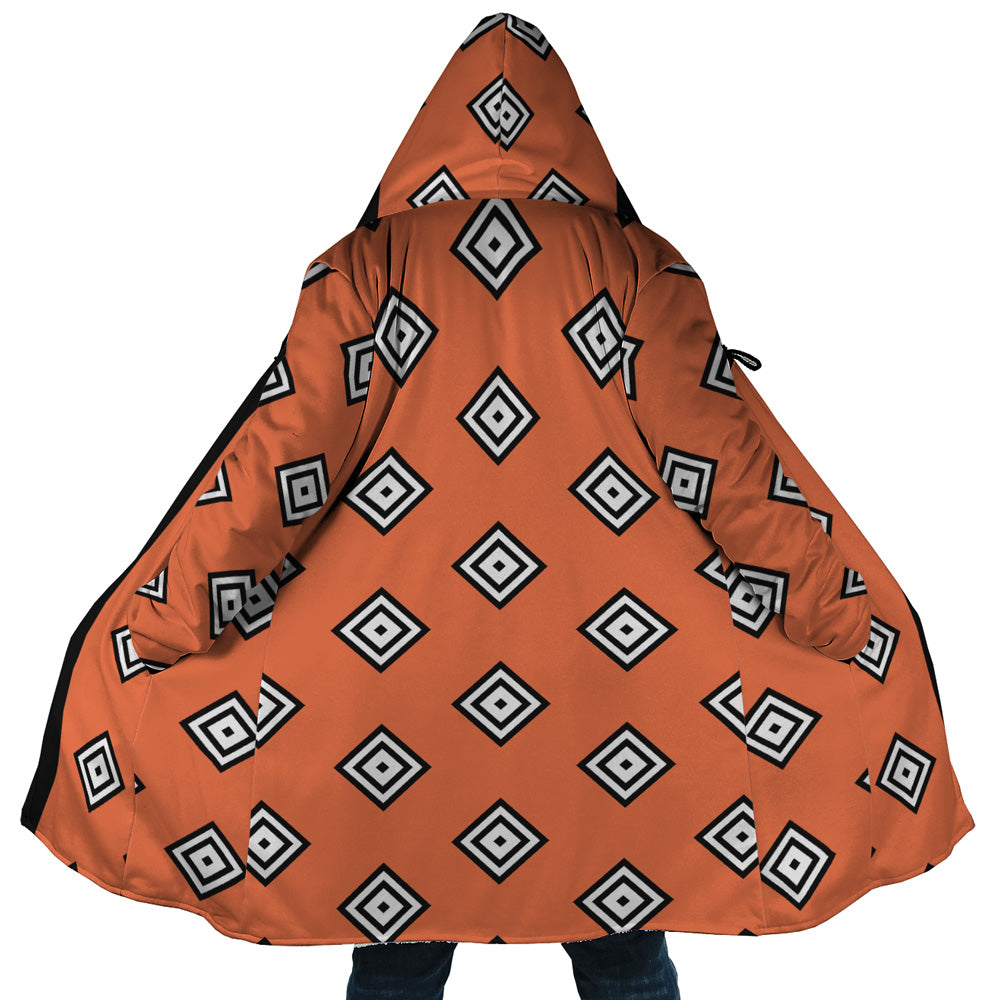 Jinbe Summit War of Marineford One Piece Hooded Cloak Coat - 5XL