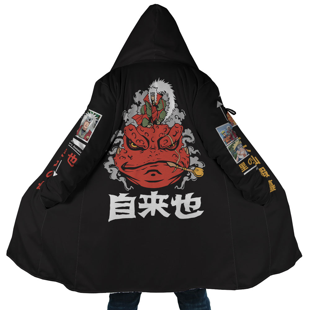 Jiraiya Toad Sage Naruto Hooded Cloak Coat - Most Helpful