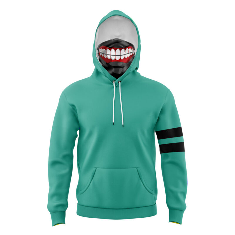 Hoodie Kaneki Ken Tokyo Ghoul Masked - L