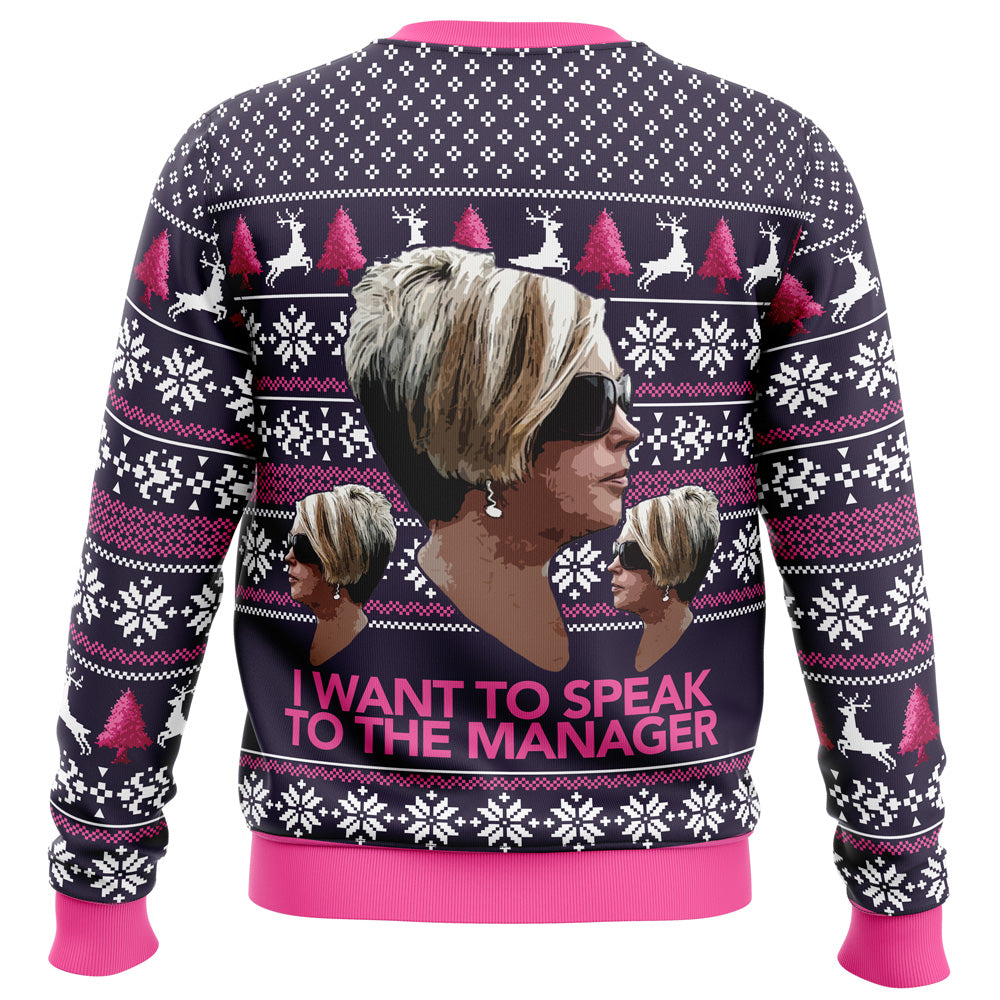 Sweater Karen Meme Ugly Christmas - 5XL