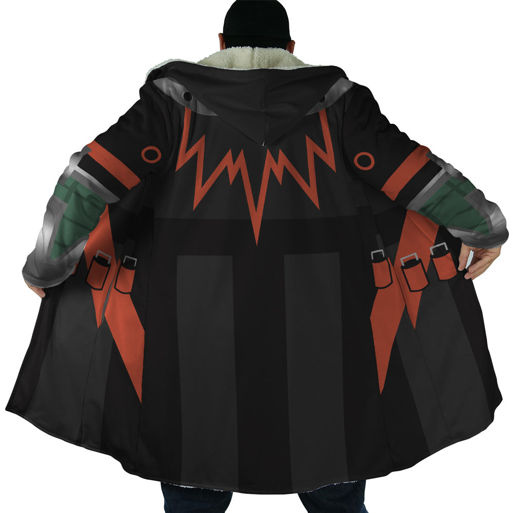 Katsuki Bakugo My Hero Academia Hooded Cloak Coat - 2XL