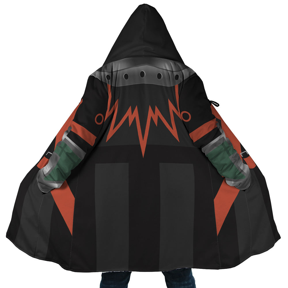Katsuki Bakugo My Hero Academia Hooded Cloak Coat - 5XL