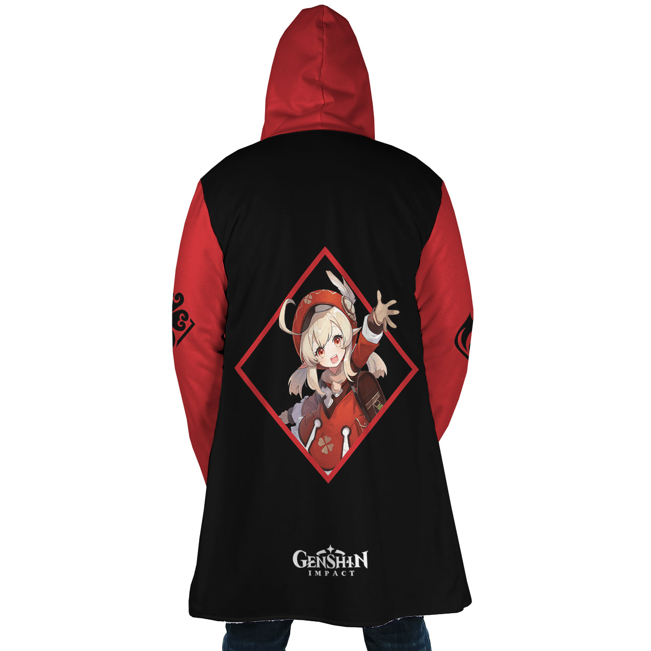 Klee Genshin Impact Hooded Cloak Coat - 2XL
