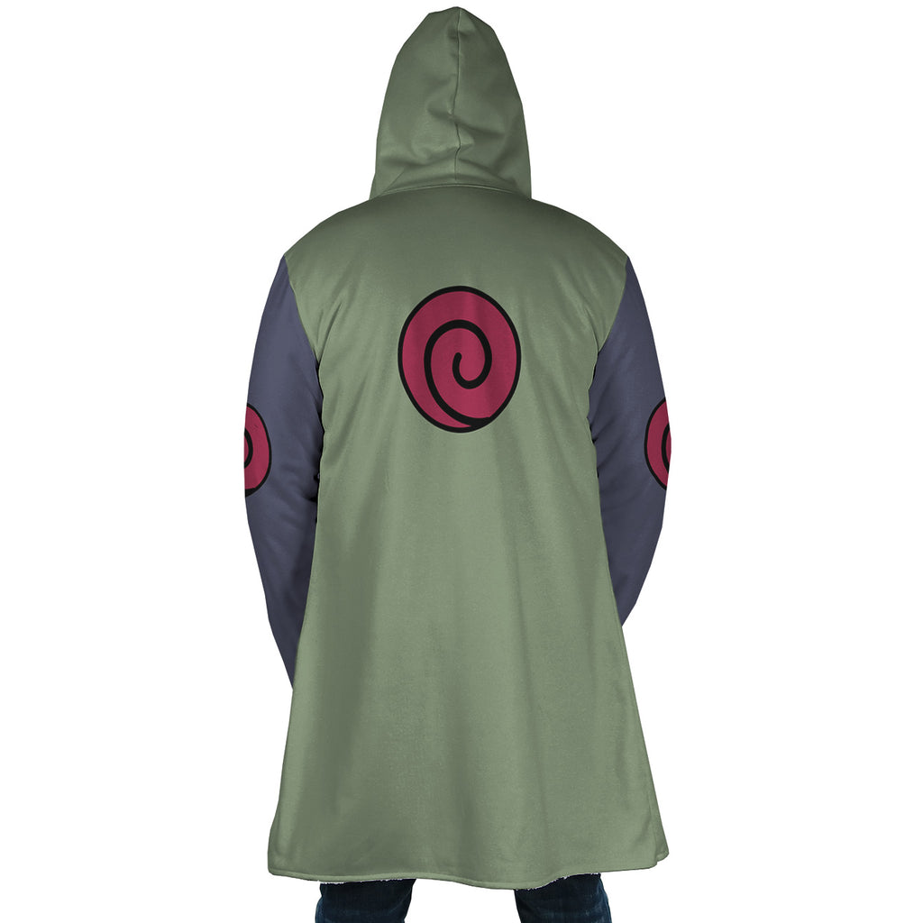 Konoha Jonin Naruto Hooded Cloak Coats - 2XL