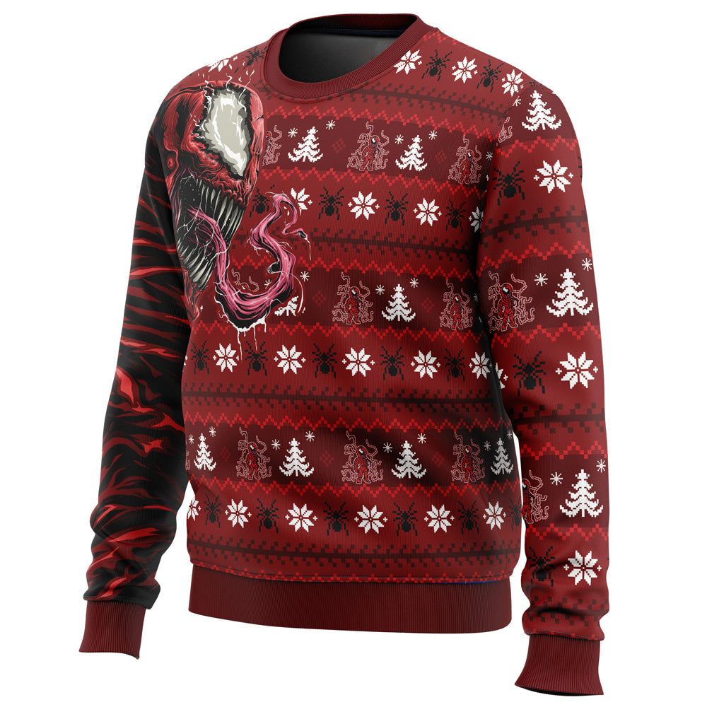Let There Be Christmas Carnage Marvel Ugly Christmas Sweater - 3XL