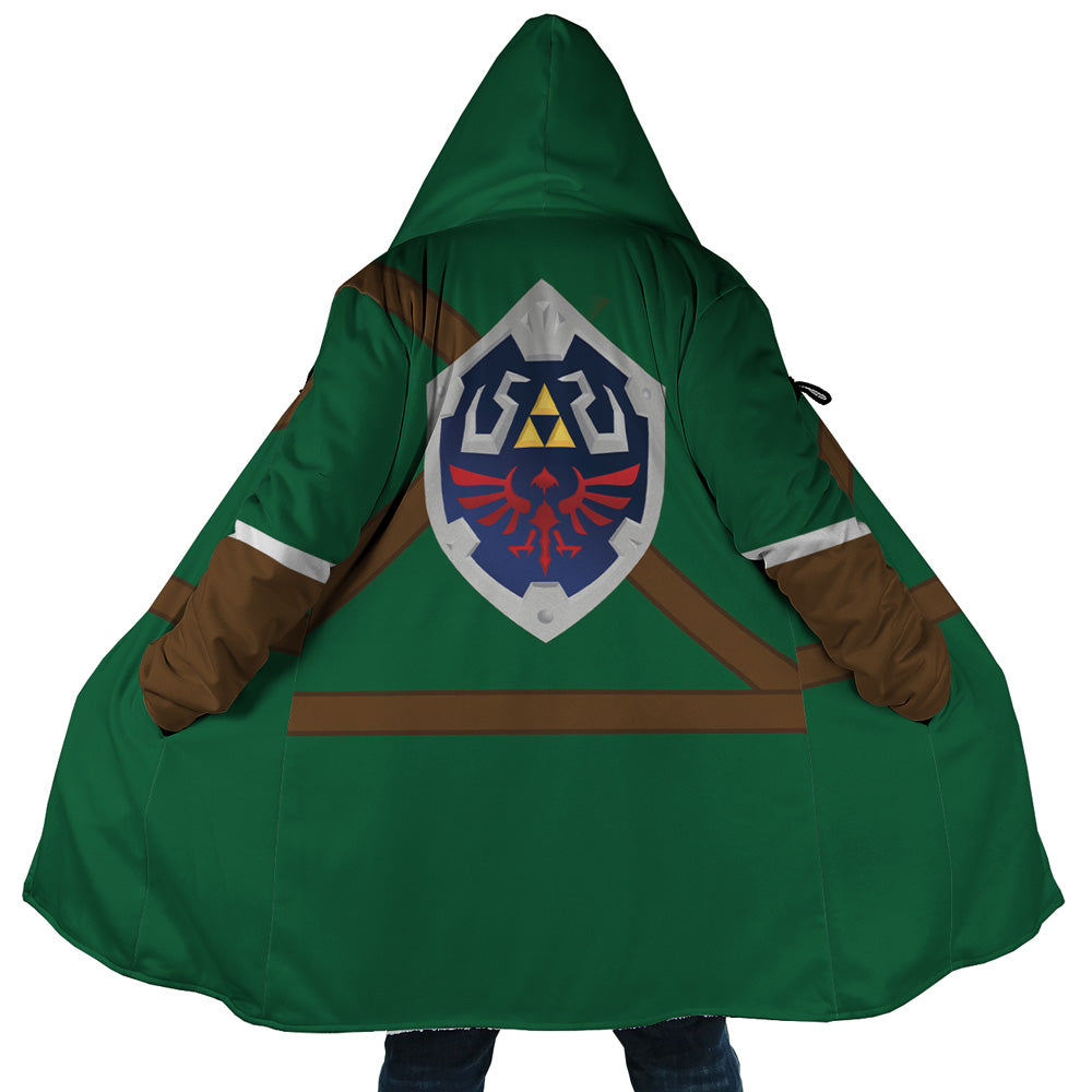 Link The Legend of Zelda Hooded Cloak Coat - 5XL