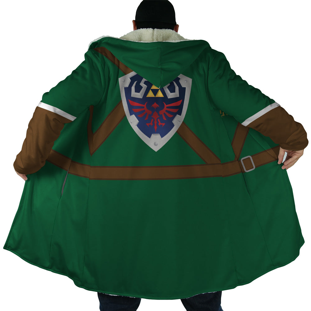 Link The Legend of Zelda Hooded Cloak Coat - 2XL