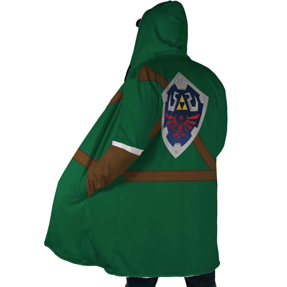 Link The Legend of Zelda Hooded Cloak Coat - XL