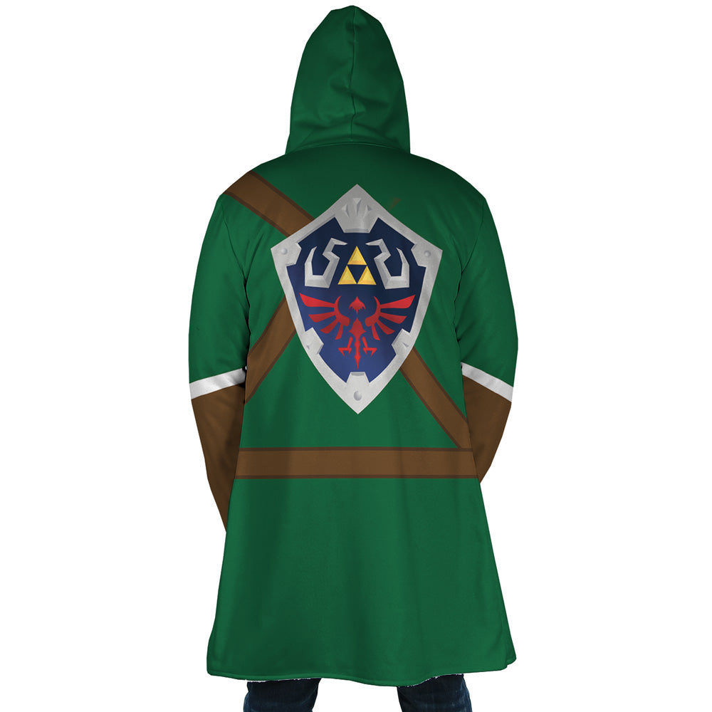 Link The Legend of Zelda Hooded Cloak Coat - M
