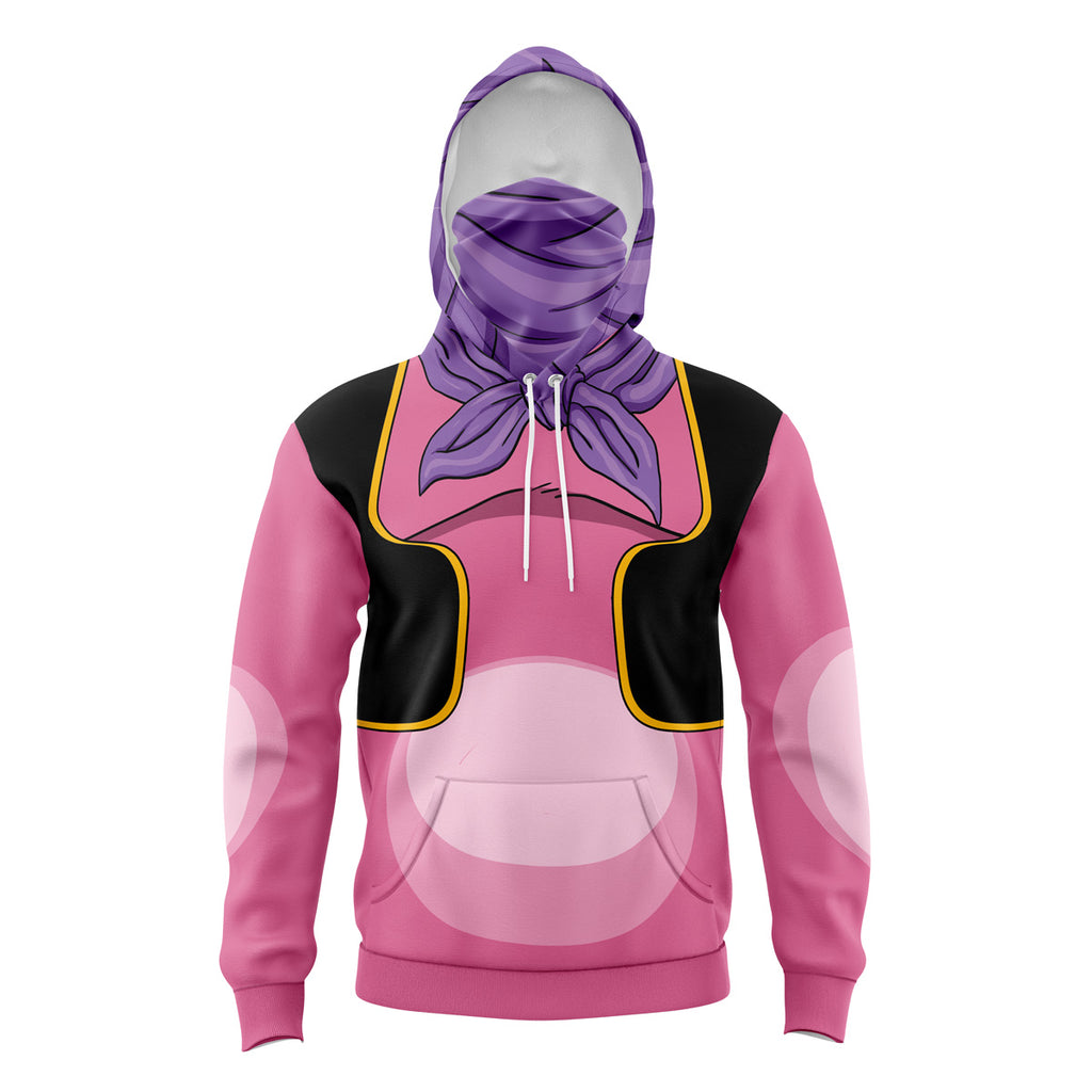 Majin Buu DBZ Masked Hoodie - 6XL