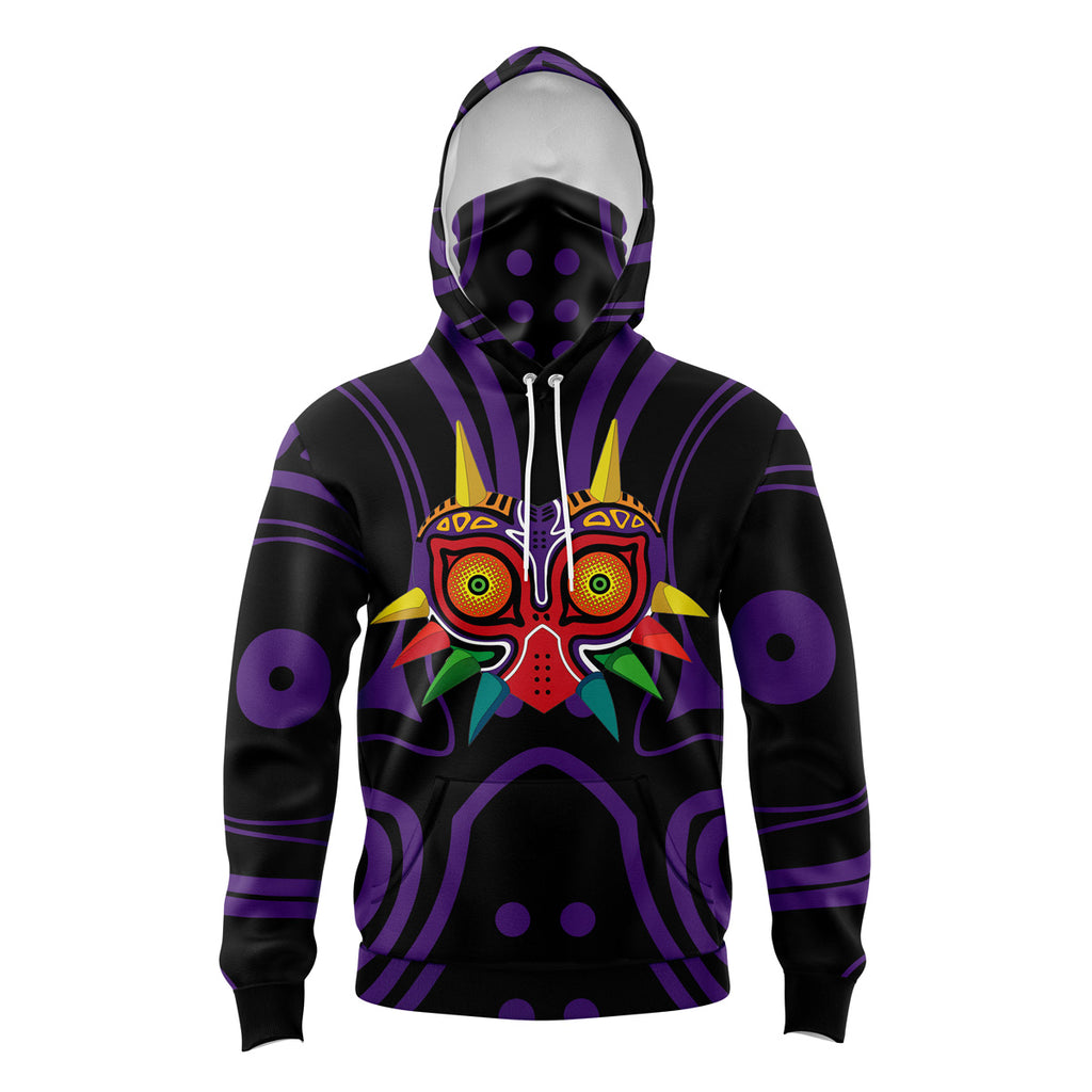 Majora’s Mask Zelda Masked Hoodie - 6XL