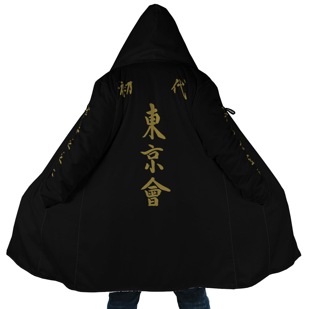 Manji Gang Tokyo Revengers Hooded Cloak Coat - 5XL