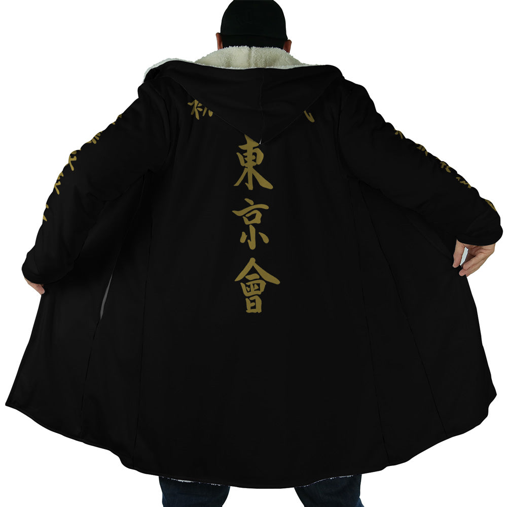 Manji Gang Tokyo Revengers Hooded Cloak Coat - 2XL