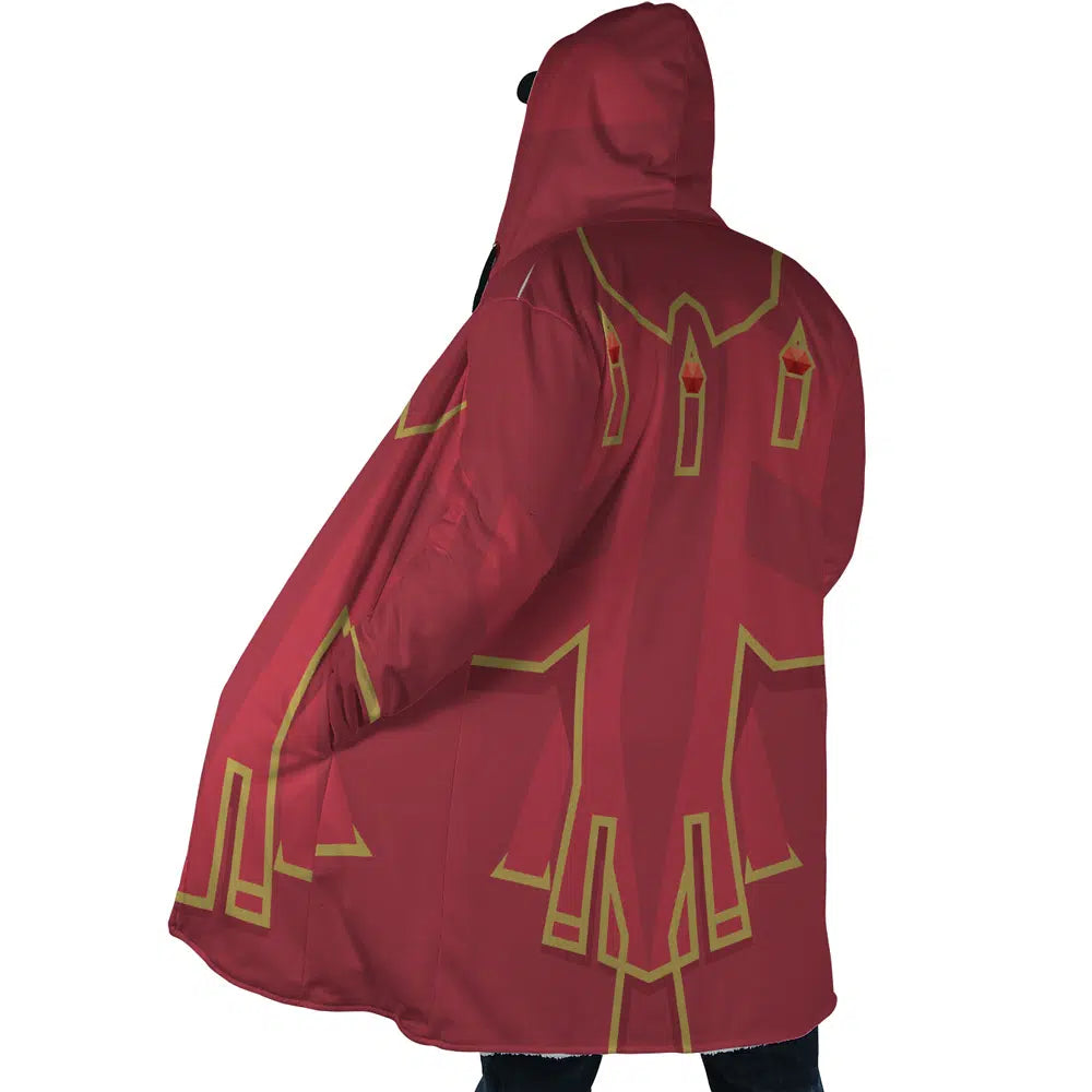 Max Cape Old School RuneScape Hooded Cloak Coats - L
