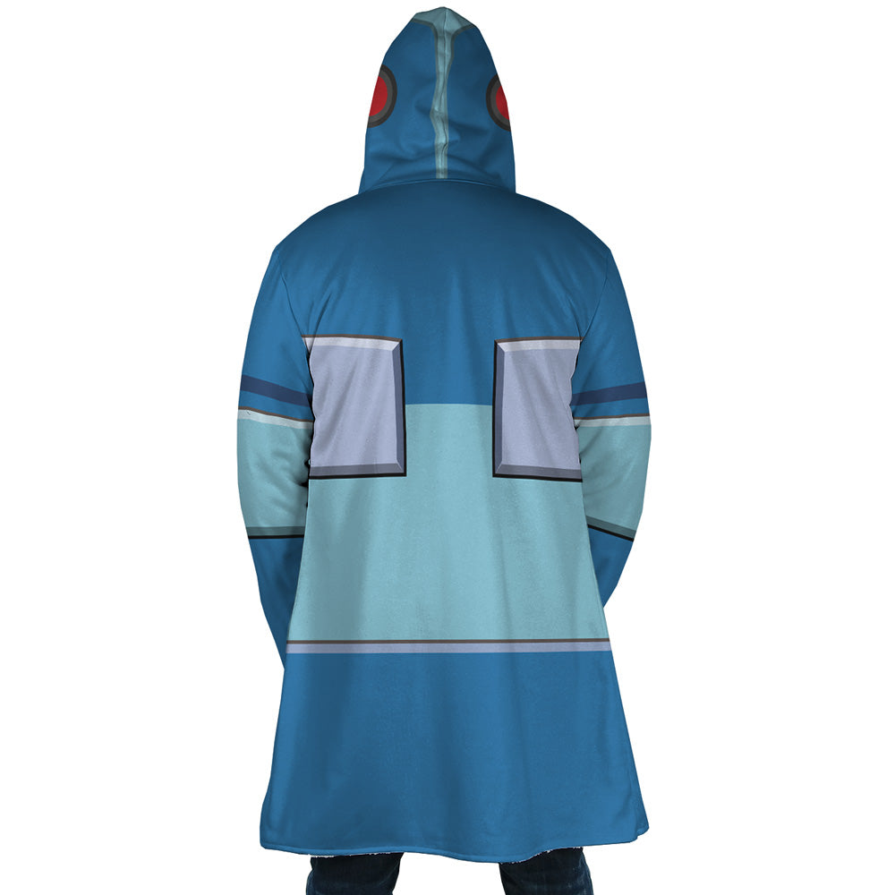 Mega Man X Hooded Cloak Coat - 2XL