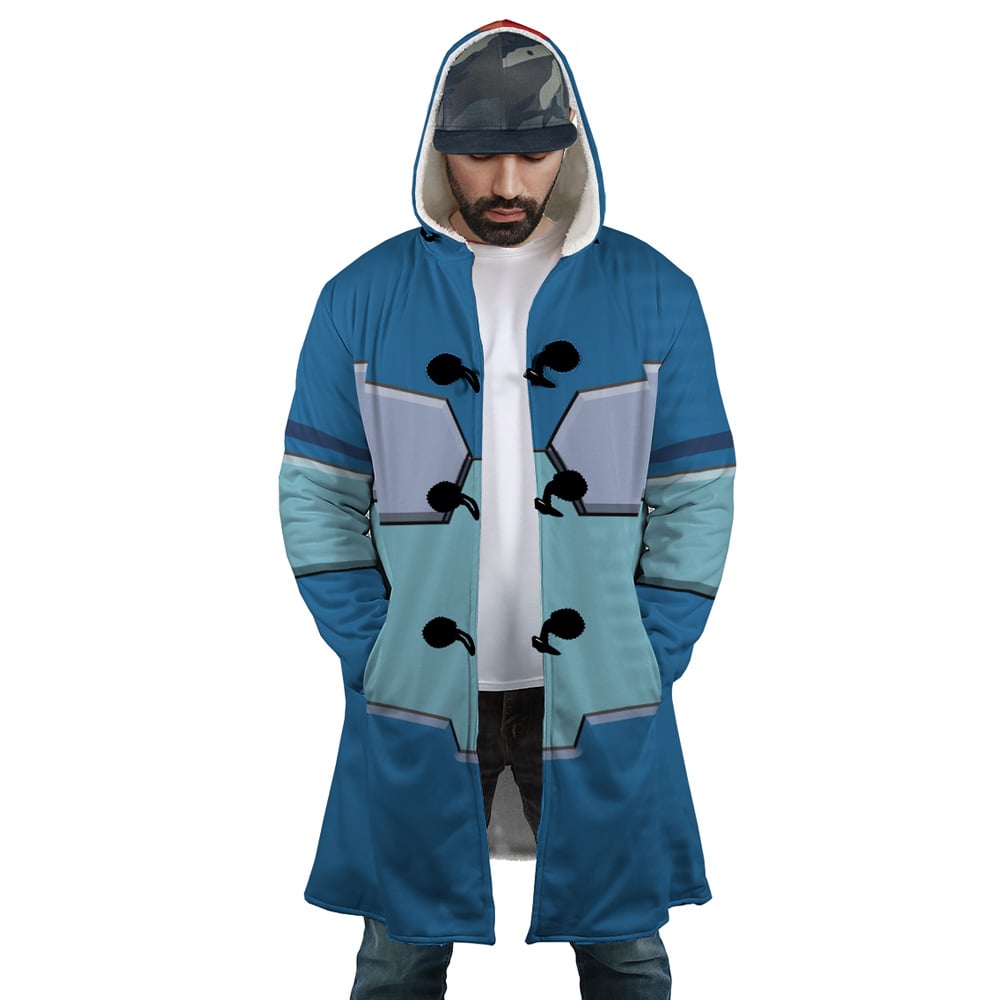 Mega Man X Hooded Cloak Coat - M