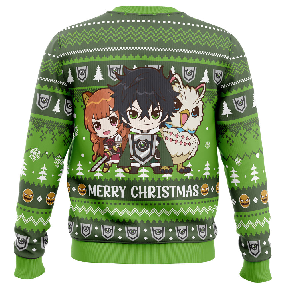 Merry Christmas Naofumi The Rising of the Shield Hero Ugly Christmas Sweater - 5XL