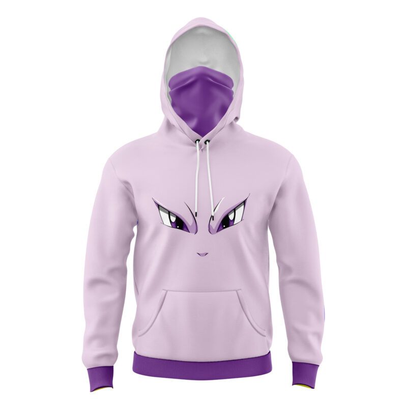 Mewtwo Pokemon Masked Hoodie - L