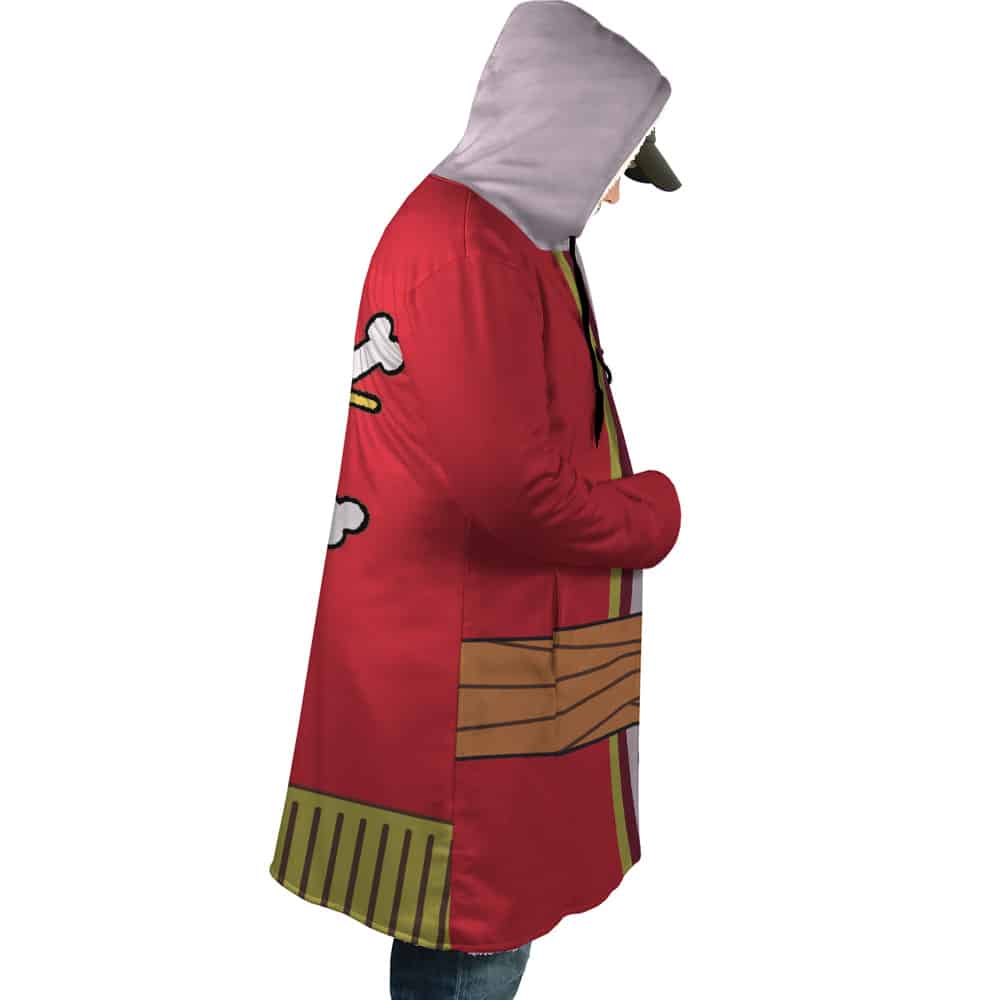 Monkey D. Luffy 15th Anniversary One Piece Hooded Cloak Coat - 3XL