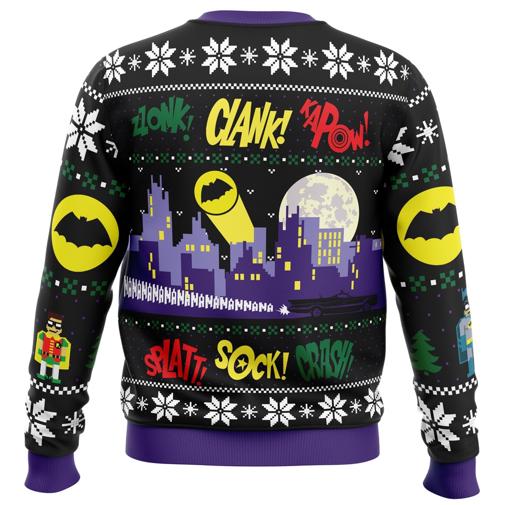 Nananana Christmas Batman DC Comics Ugly Christmas Sweater - 6XL
