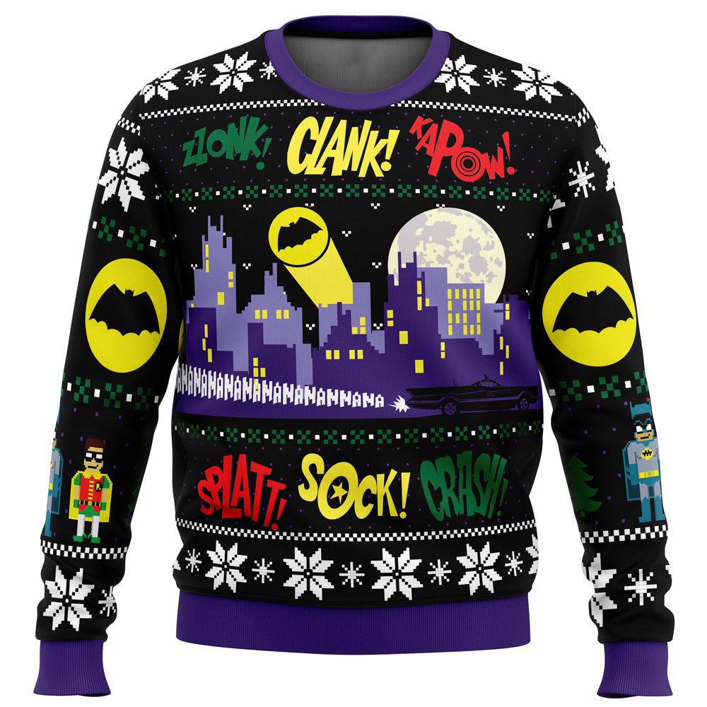 Nananana Christmas Batman DC Comics Ugly Christmas Sweater - 5XL