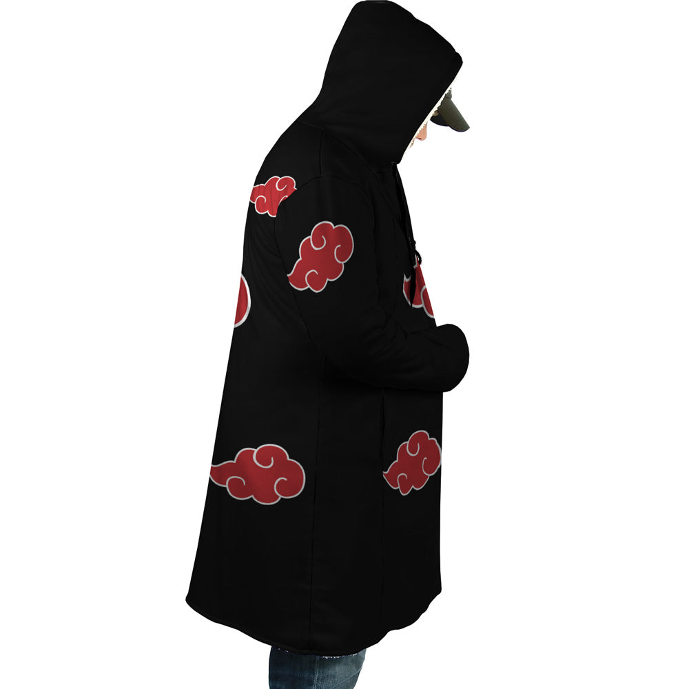 Naruto Akatsuki Hooded Cloak Coat - M