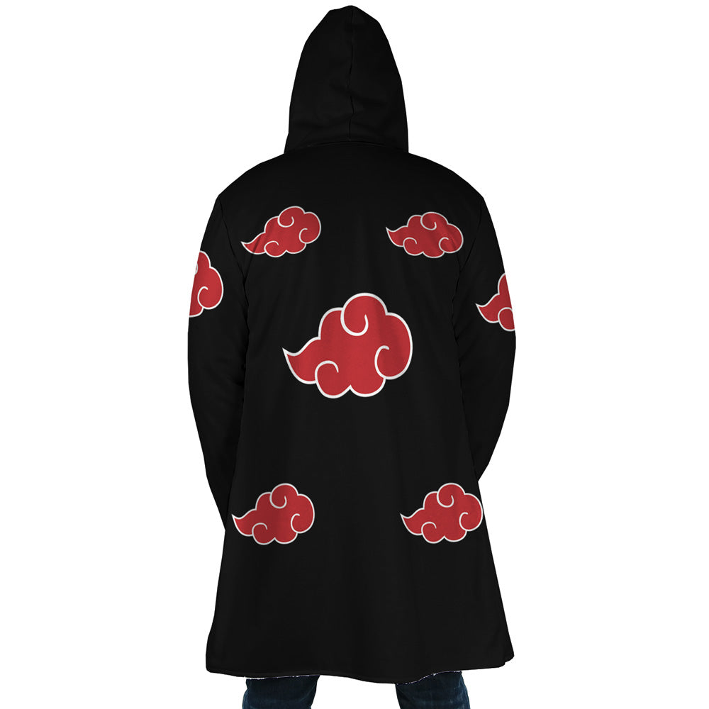 Naruto Akatsuki Hooded Cloak Coat - L