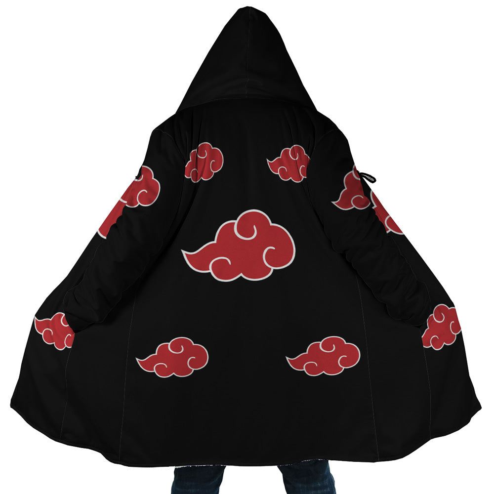 Naruto Akatsuki Hooded Cloak Coat - 5XL
