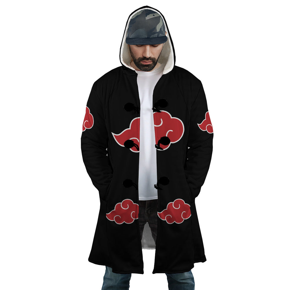 Naruto Akatsuki Hooded Cloak Coat - S