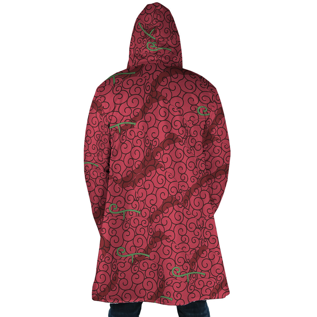 Ope Ope No Mi Devil Fruit One Piece Hooded Cloak Coats - 2XL