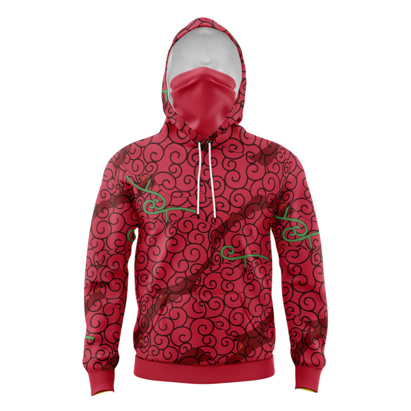 Ope Ope no Mi One Piece Pirates Masked Hoodie - L