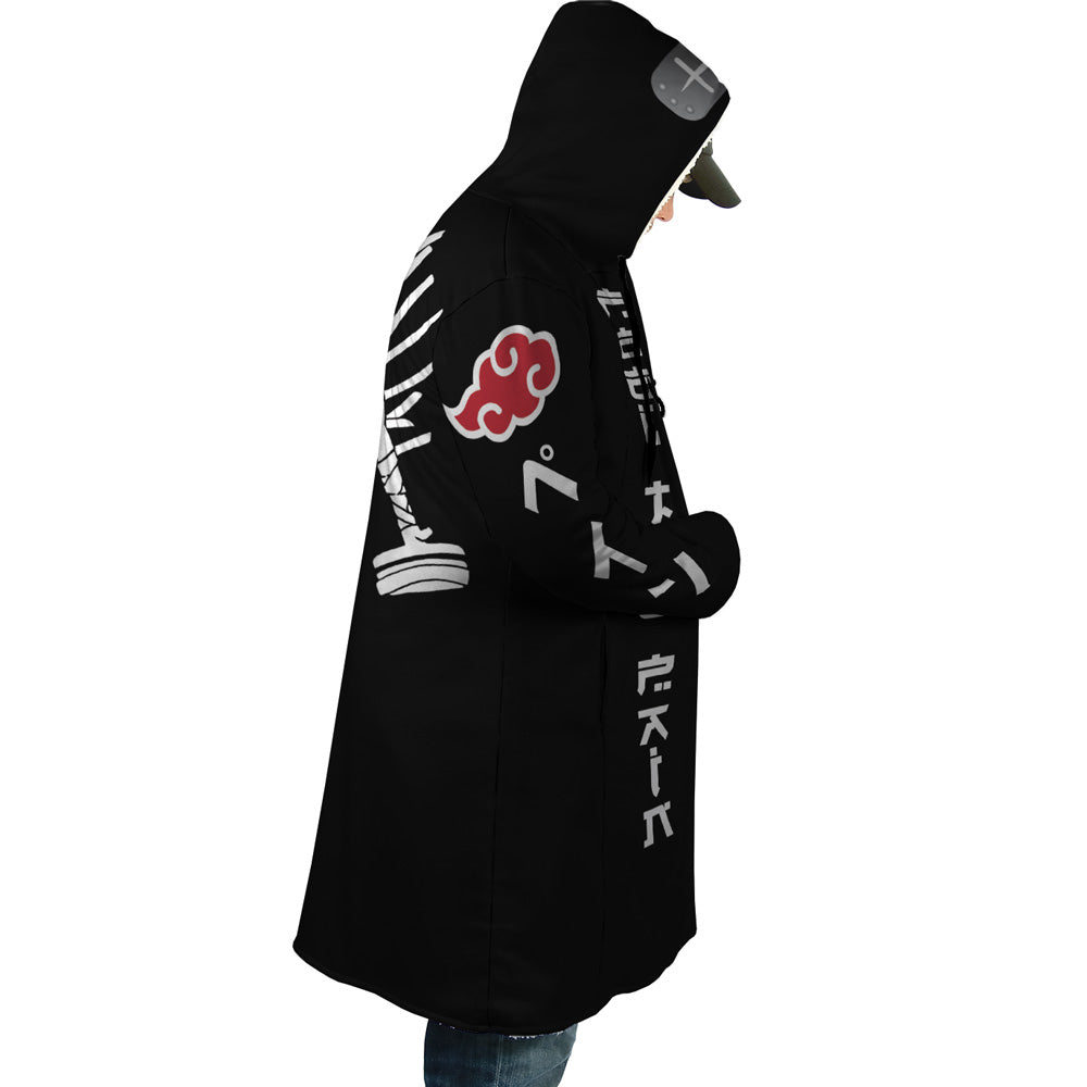 Pain Nagato Naruto Hooded Cloak Coat - M