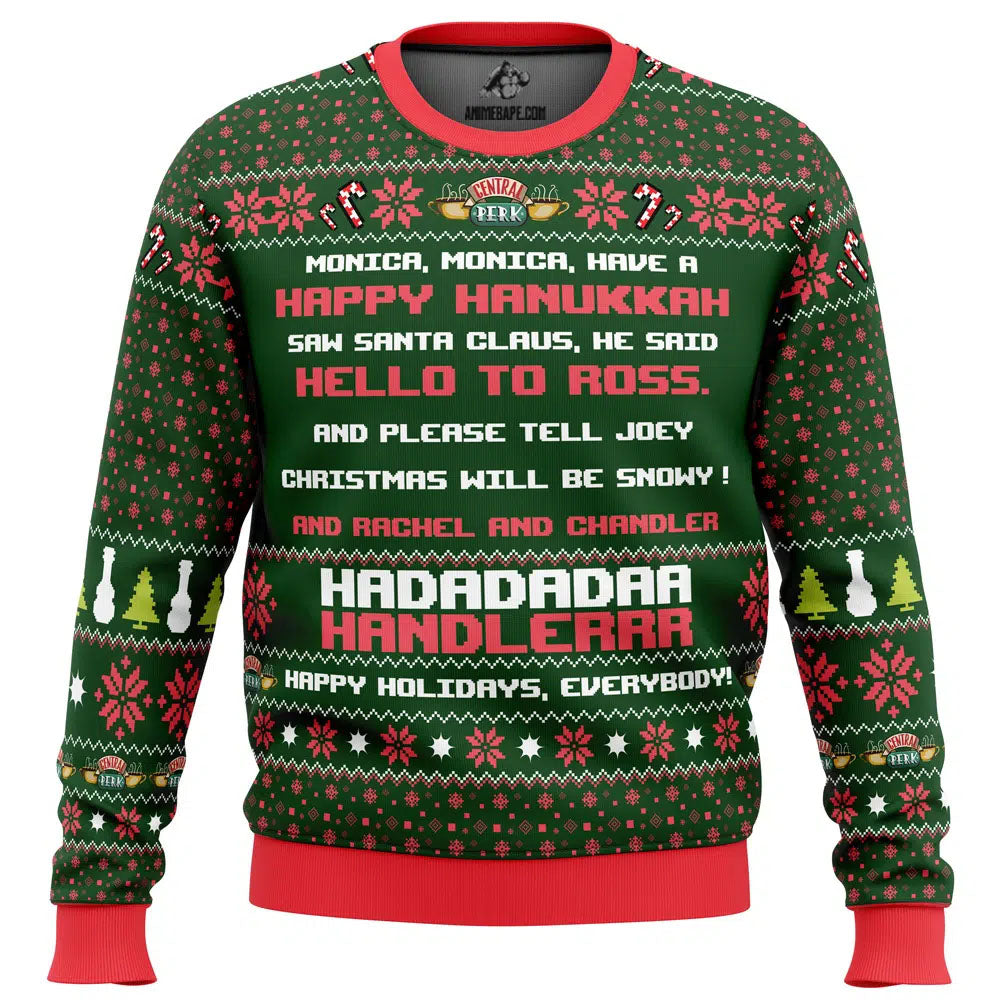 Phoebe’s Christmas Song Friends Ugly Christmas Sweater - 6XL