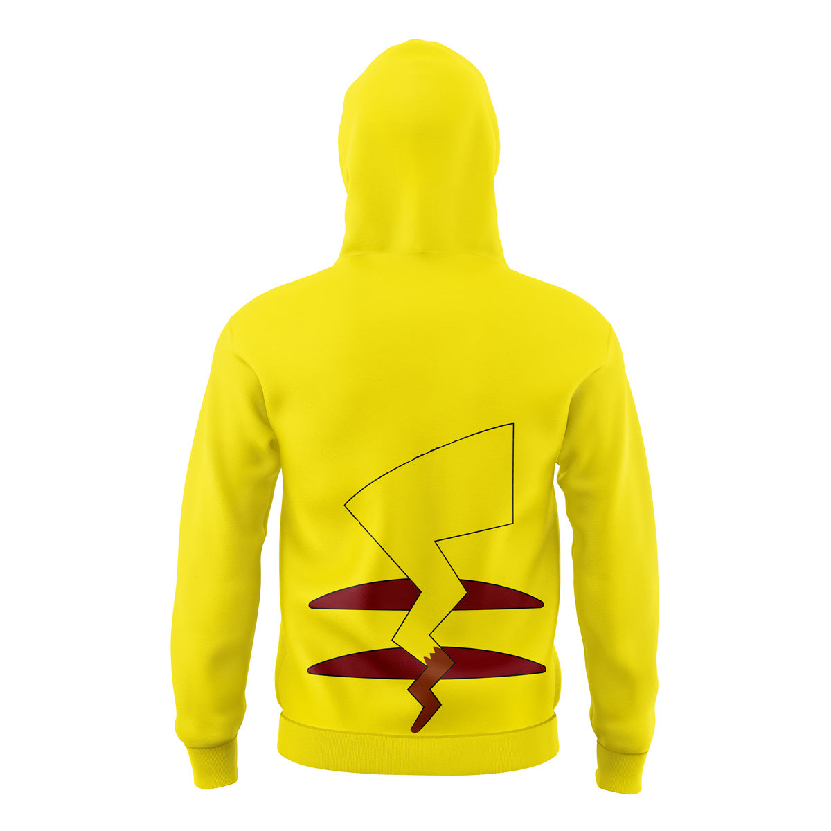 Pikachu Pokemon Masked Hoodie - M
