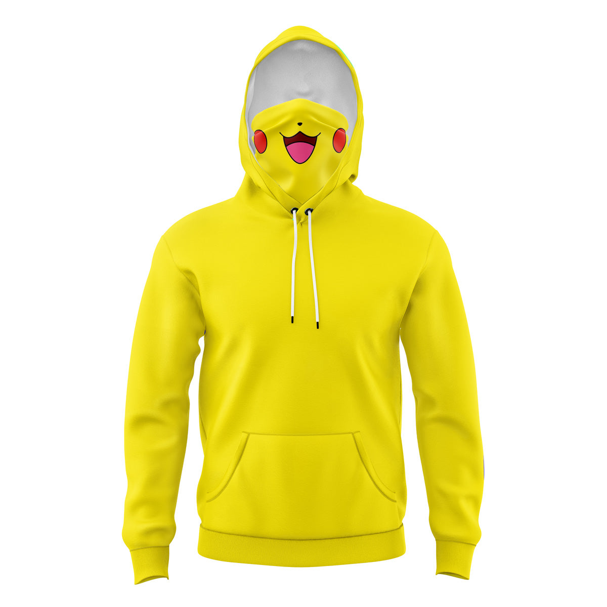 Pikachu Pokemon Masked Hoodie - 6XL