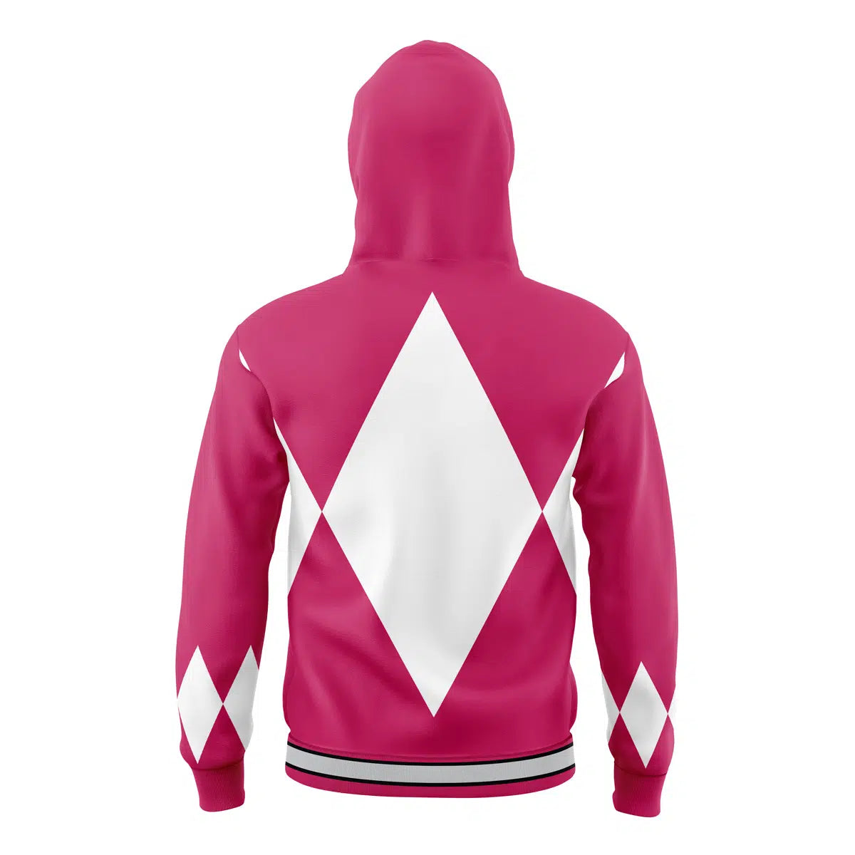 Pink Ranger Mighty Morphin Power Rangers Masked Hoodie - S
