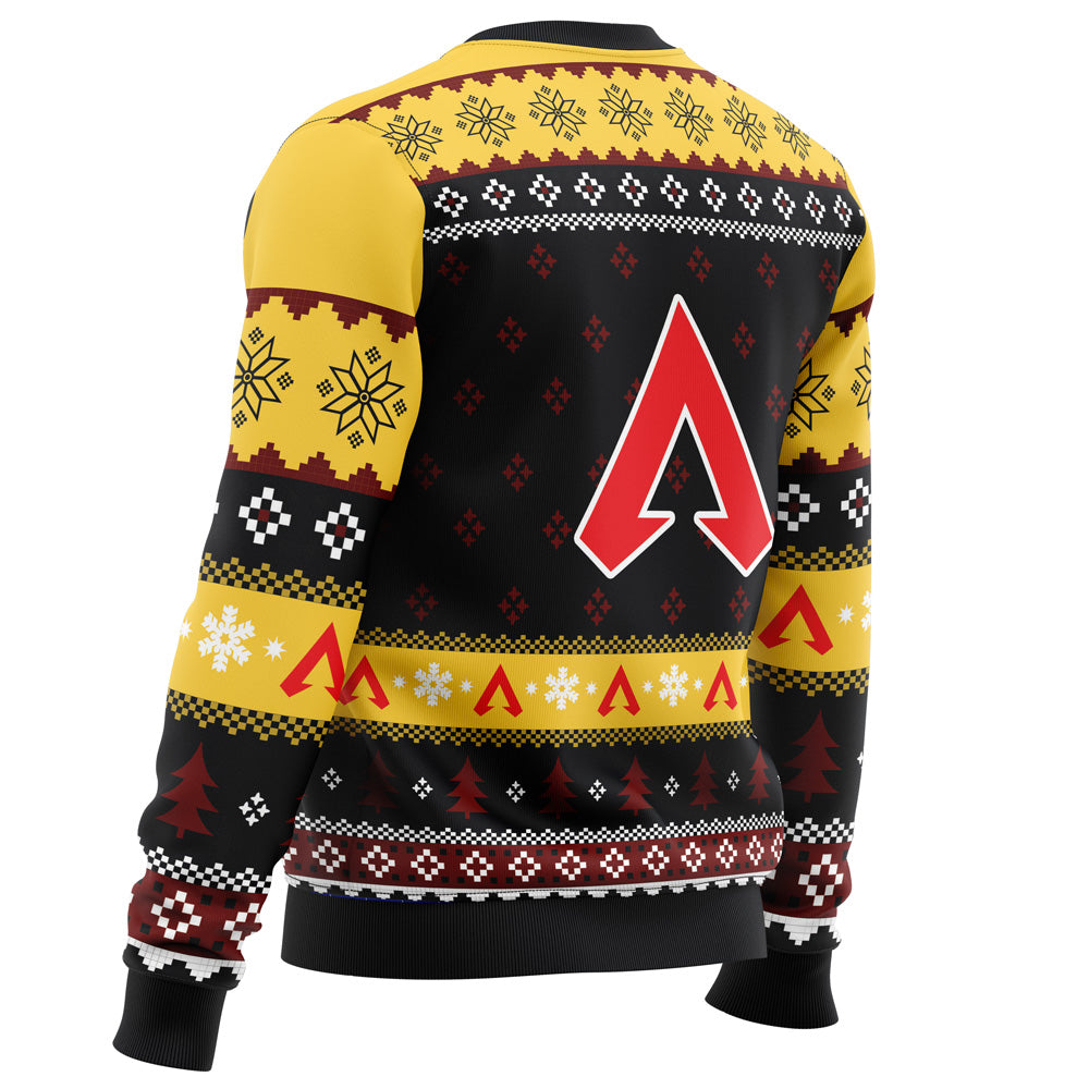 Predator Rank Apex Legends Ugly Christmas Sweater - 4XL