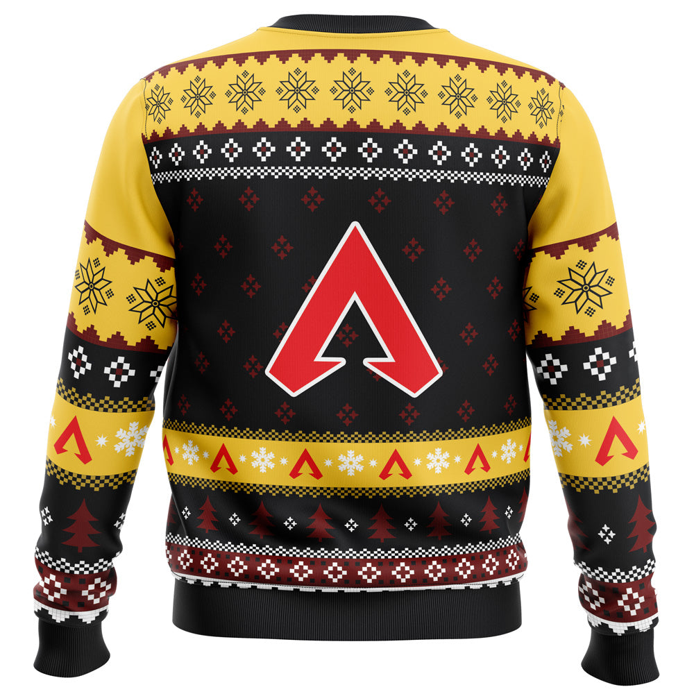 Predator Rank Apex Legends Ugly Christmas Sweater - 5XL