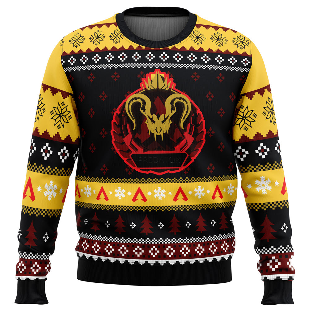 Predator Rank Apex Legends Ugly Christmas Sweater - 6XL