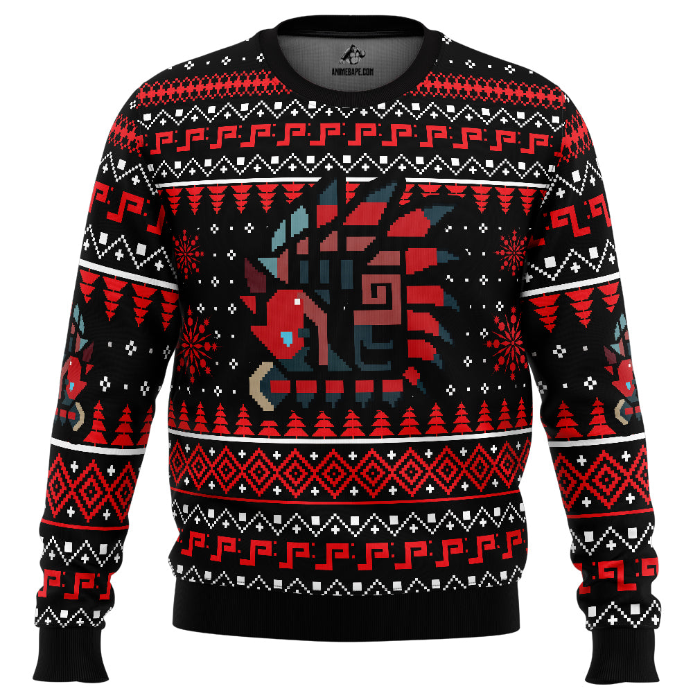 Rathalos Monster Hunter Ugly Christmas Sweater - 6XL