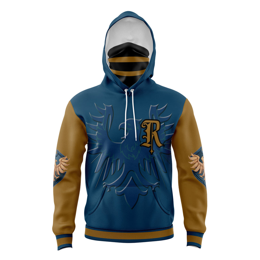 Ravenclaw Hogwarts Legacy Masked Hoodie - 6XL