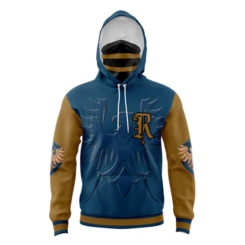 Ravenclaw Hogwarts Legacy Masked Hoodie - L