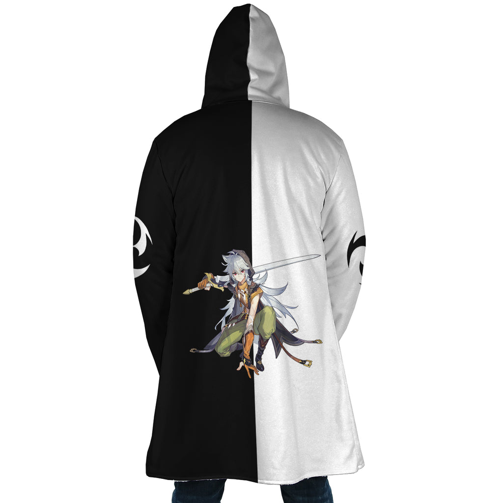 Razor Genshin Impact Hooded Cloak Coat - 2XL