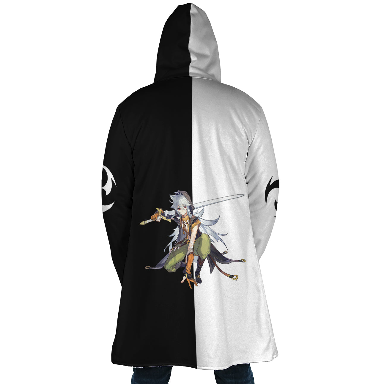 Razor Genshin Impact Hooded Cloak Coat - 2XL