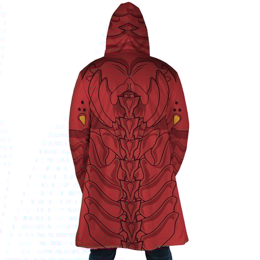 Red Dragon Emperor’s Armor Highschool DxD Hooded Cloak Coat - 2XL