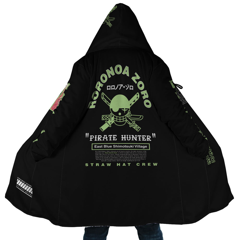 Roronoa Zoro One Piece Hooded Cloak Coat - Most Helpful